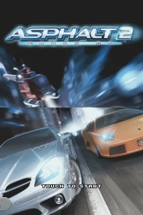 Asphalt - Urban GT 2 (USA) (En,Fr,Es) screen shot title